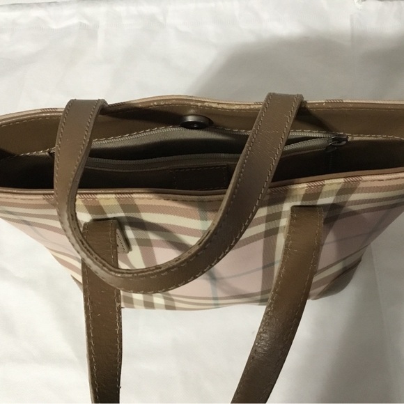 Authentic BURBERRY Mini Tote Biege - Picture 13 of 14